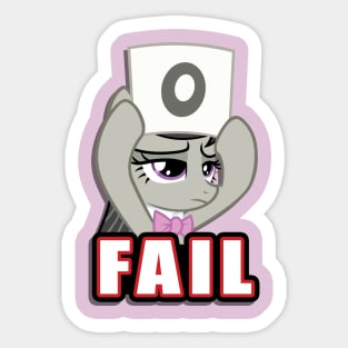 MLP - Octavia FAIL Sticker